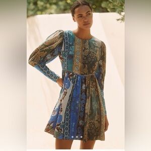 Anthropologie Ro's Garden Jewell Dress - NWT